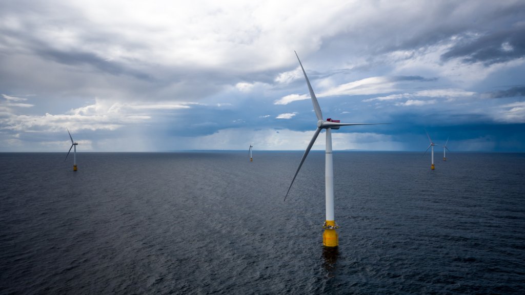 floating offshore wind project Hywind Scotland