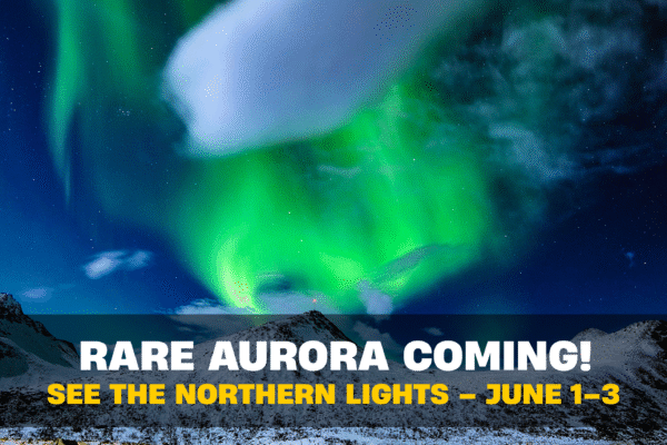 northern lights forecast June 2025