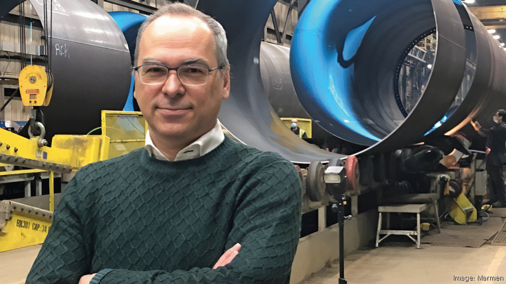 Vestas Secures 124 MW EDF Wind Project in Québec, Boosting Canada's Green Energy Goals 2 Marmen President Patrick Pellerin Picsart AiImageEnhancer
