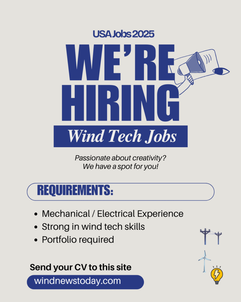 Skilled Wind Energy Jobs For Coastal Virginia offshore wind project in (Portsmouth, VA) 4 Wind Turbine Technician for Coastal Virginia Offshore Wind Project