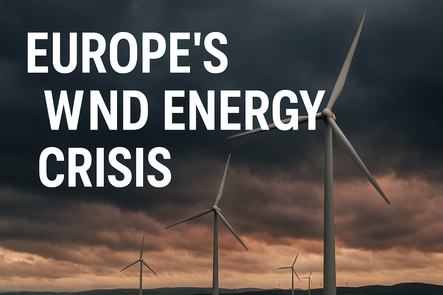 wind power crisis: Wind turbines in Spain and France with overloaded power grids as Europe cuts record renewable output in 2025.