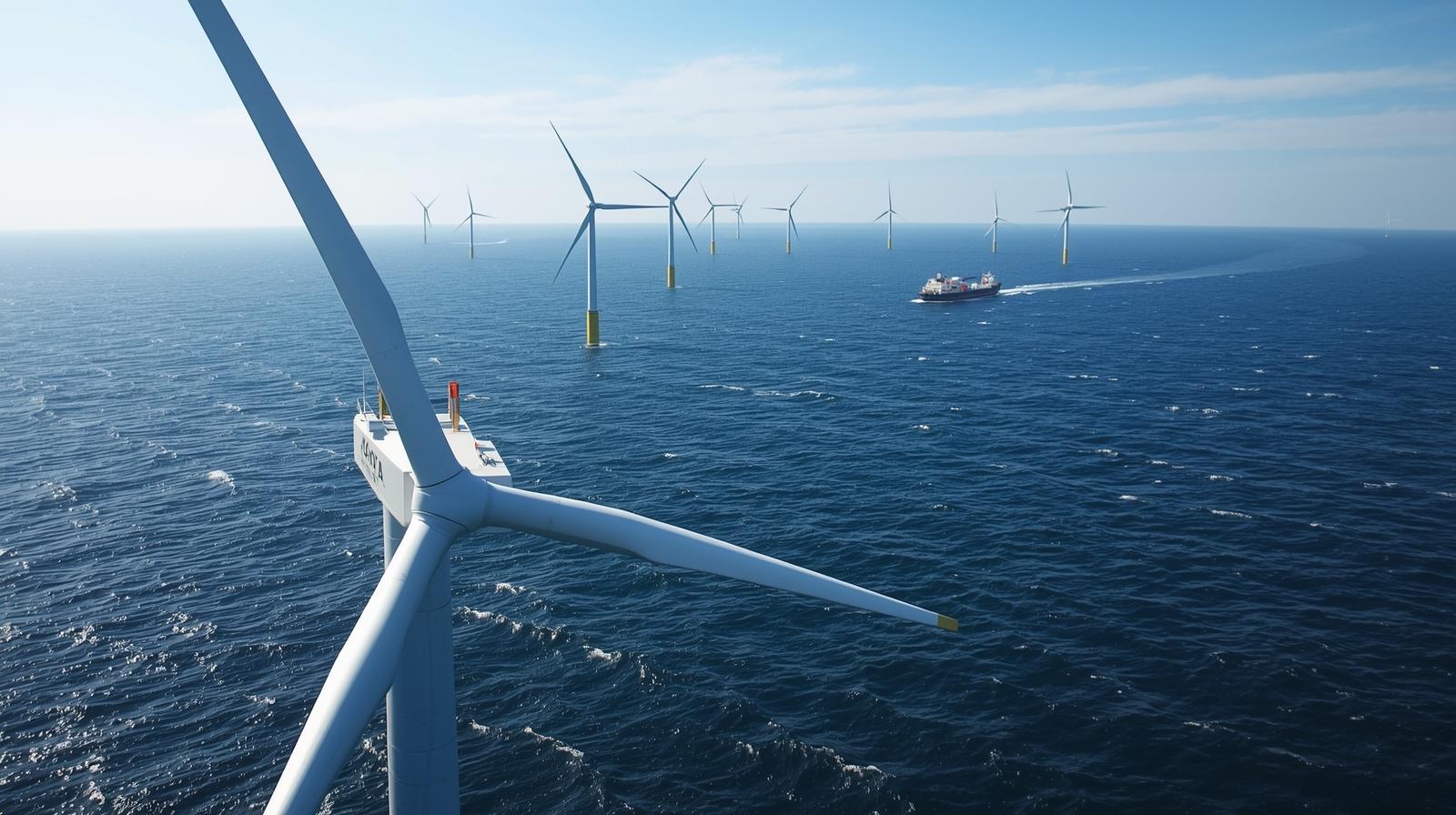 Energiequelle wind farm Germany starts construction in Thuringia with four Nordex N163 turbines, boosting the renewable energy future of Germany.